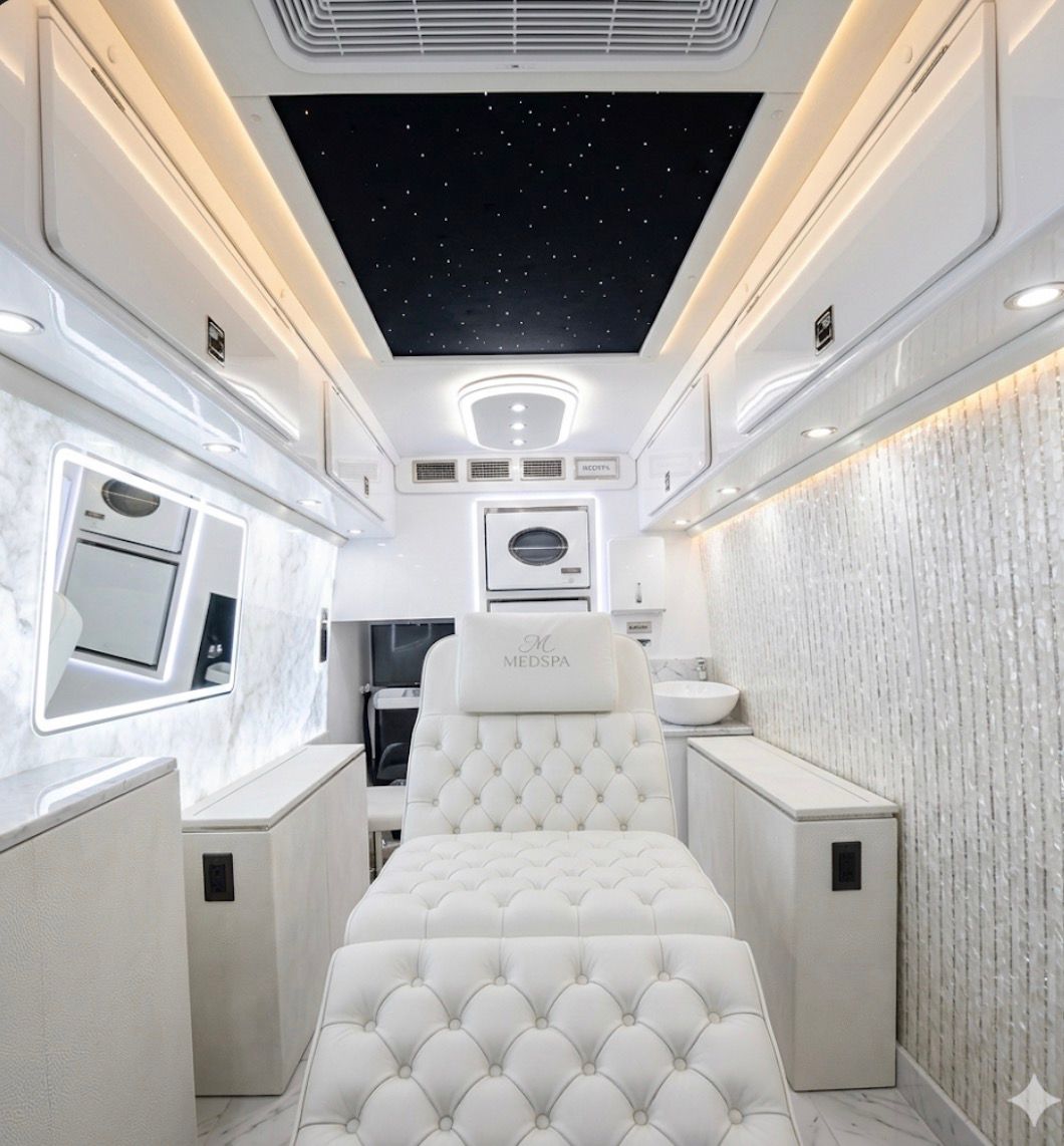 Custom mobile med spa layout